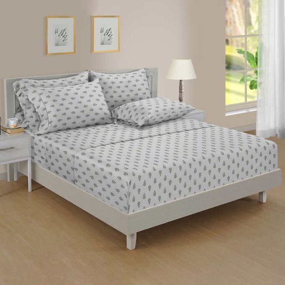 Pure Earth Organic Cotton 6-piece Sheet Set GREEN - Picture 4 of 4